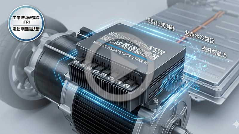 【影音專區】極限縮減 40% 體積！80kW/L 碳化矽驅控器，重塑電動車續航新標竿