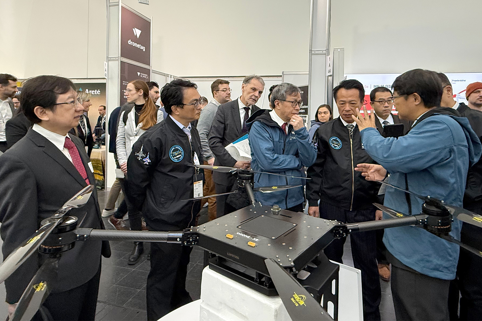 ITRI's debut at XPONENTIAL Europe features eight advancements in drone applications, software systems, and key components.