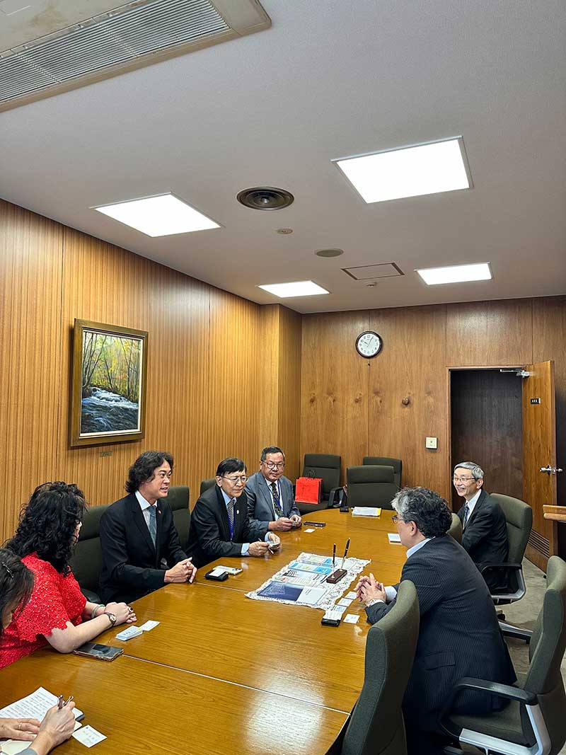 機械公會黃立翰會長一行拜訪日本友好公協會